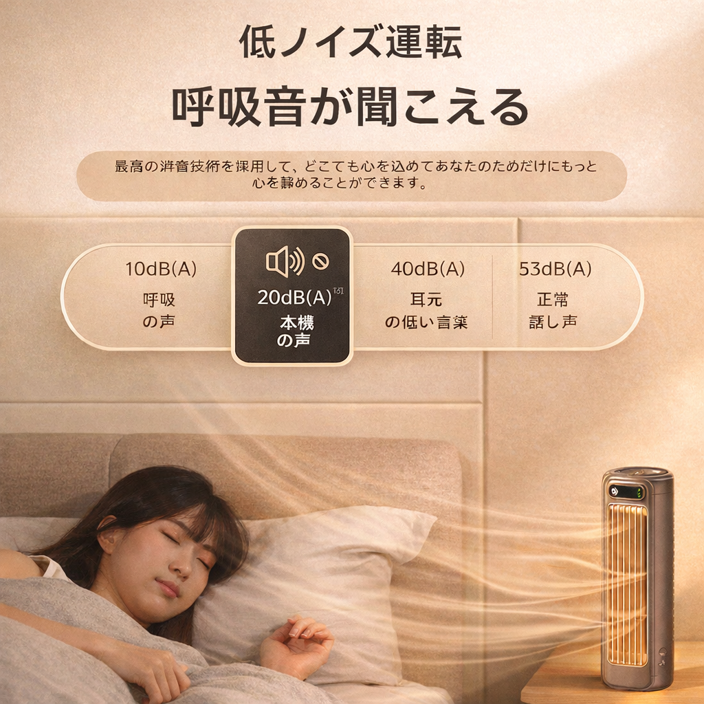 Mini Air™｜超静音・卓上用ポータブルミニファン