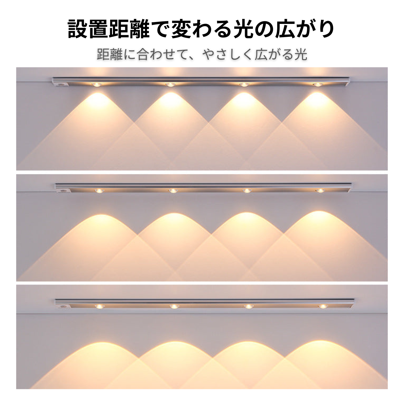 Lumi Sense™｜人感センサー搭載・充電式コードレスLEDライト